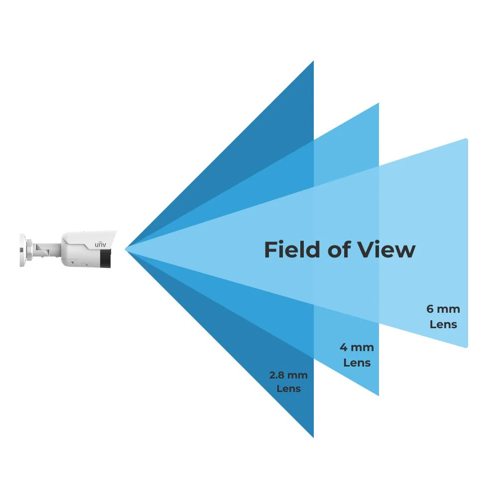 UNV 4MP HD Light and Audible Warning Fixed Bullet Network Camera | UNV-IPC2124SB-ADF28KMC-I0 - Image 4