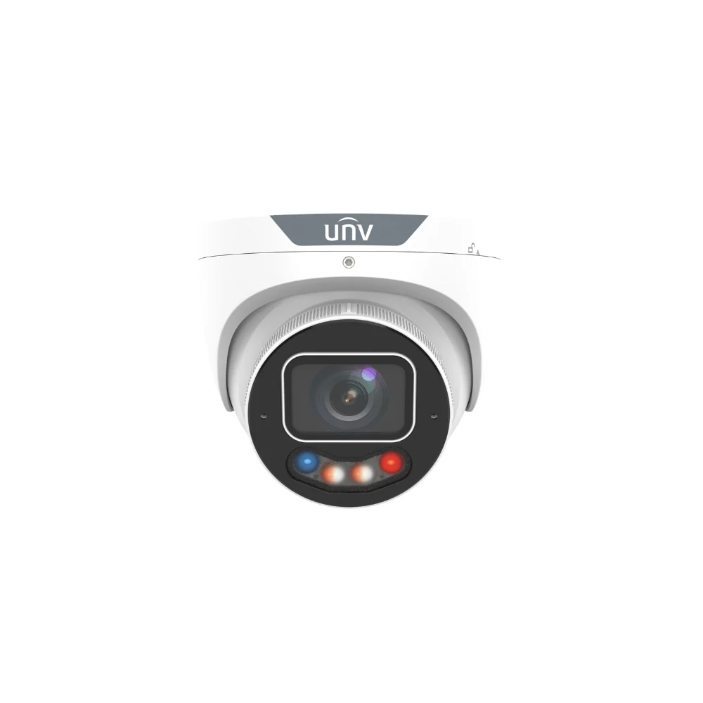 UNV IPC3634SE-ADF28KMC-WP-I1 4MP TriGuard Eyeball Warning Network Camera (2.8mm Focal) - Image 2