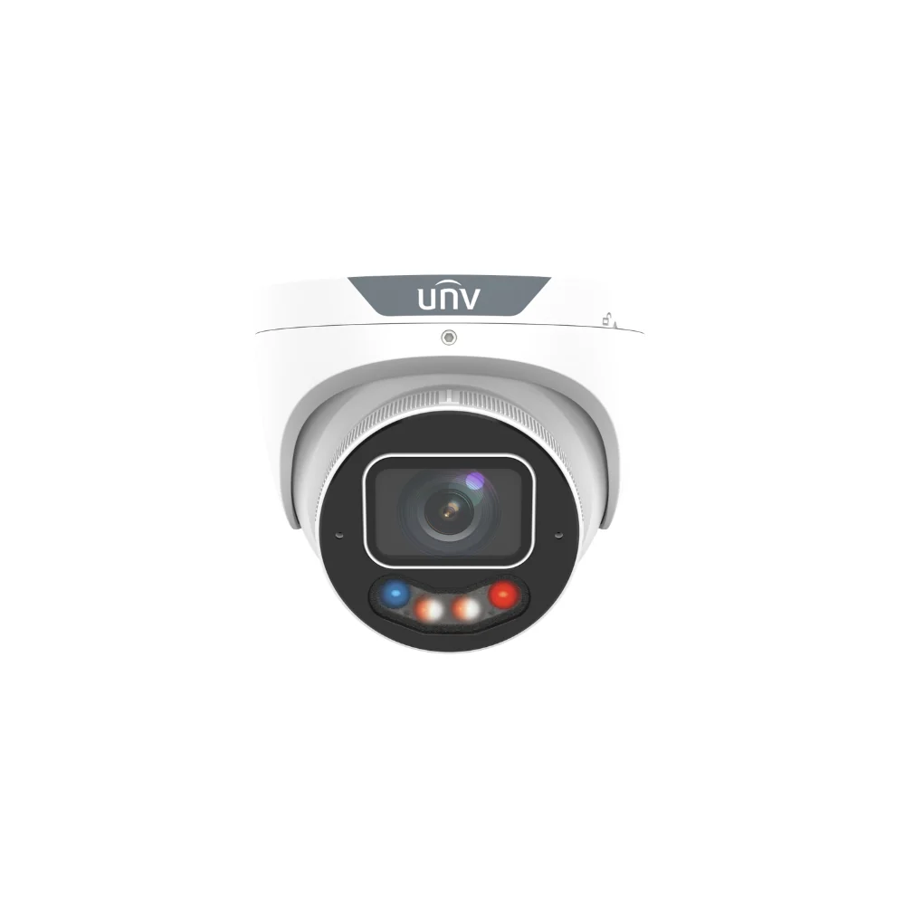 UNV IPC3638SE-ADF28KMC-WP-I1 8MP TriGuard Eyeball Warning Network Camera (2.8mm Focal) - Image 2