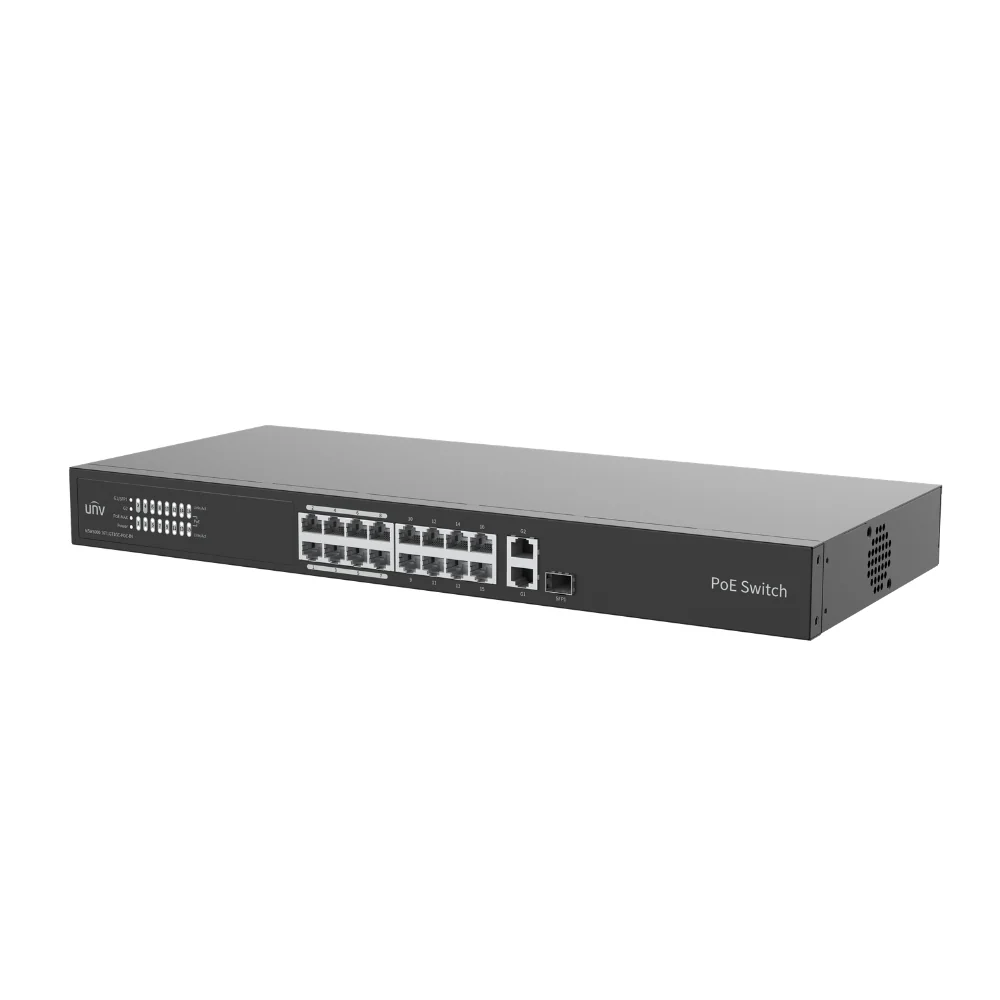 UNV NSW3000-16T1GT1GC-POE-IN 16-Port 250W Cloud Management Ethernet PoE Switch