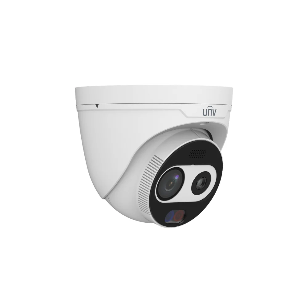 UNV TIC3612SA-F7-4F6AC-I1 Dual-Spectrum Thermal & Optical Network Turret Camera - Image 2