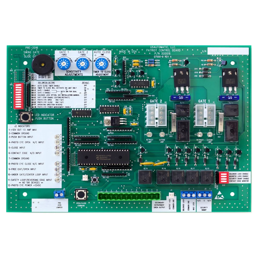 USAutomatic Replacement Patriot Control Board 500016 | USA-500016