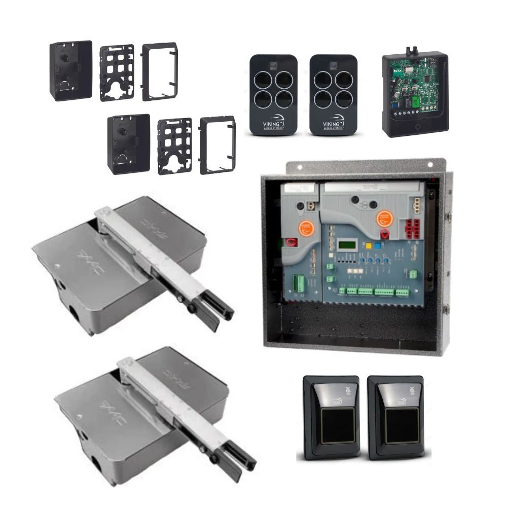 Viking I770 Underground Swing Gate Operator Dual Kit - Stainless Steel | VIK-VA-I770DLK-SS