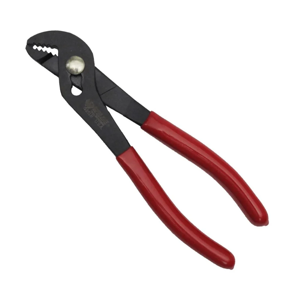 Wilde Tool 6"-3/4″ Angle Nose Slip Joint Pliers, Black Oxide (250-Piece Minimum)