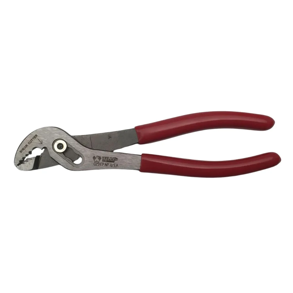 Wilde Tool 6"-3/4″ Angle Nose Slip Joint Pliers, Flush Fastener - Image 4
