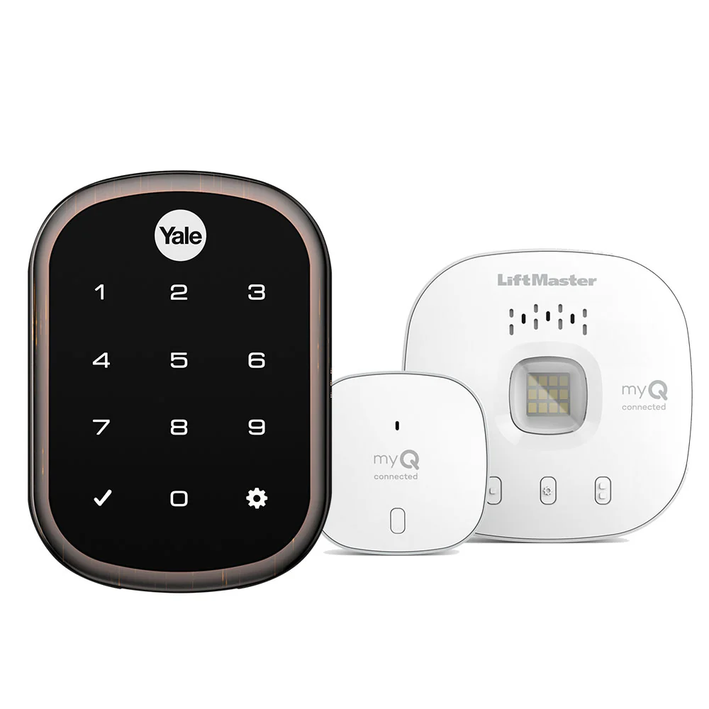 Yale LiftMaster Smart Touchscreen Deadbolt Lock with Smart Garage Control - Image 5