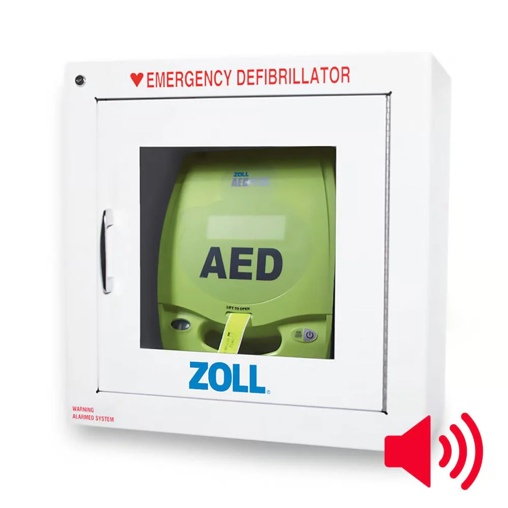 Zoll AED Plus Surface Mount Cabinet with Alarm | CPR-8000-0855
