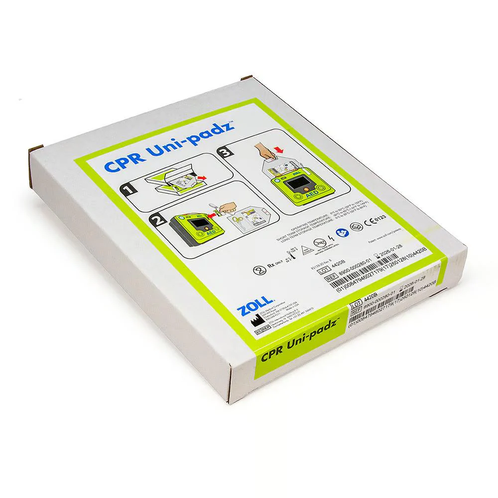 Zoll CPR Uni-Padz III Universal (Adult/Pediatric) electrodes | CPR-8900-000280-01 - Image 3